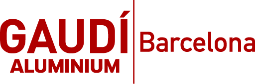 Gaudi Barcelona Alüminyum Logo